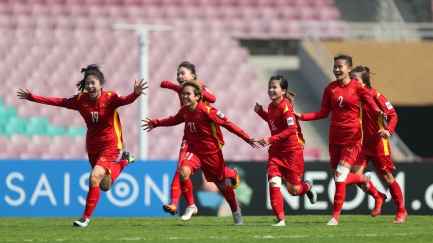 Vietnamese women make history as they cruise to 2023 World Cup